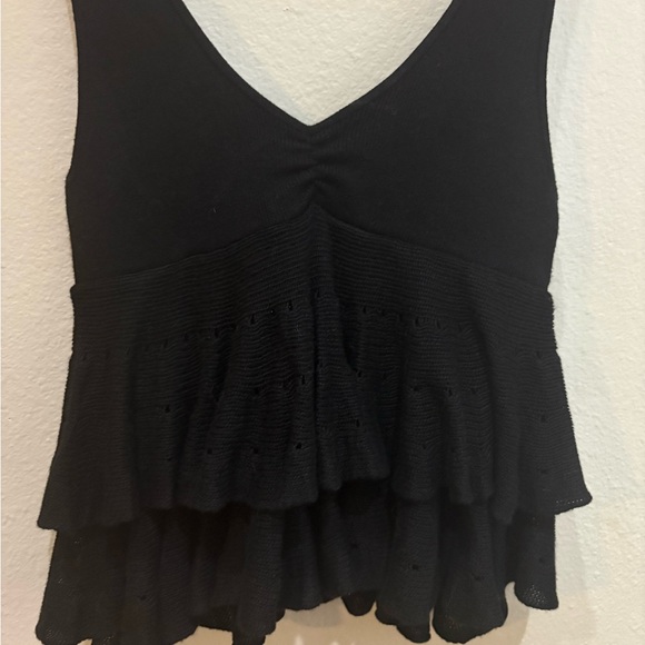 Urban Outfitters Black Knitted Tank - Picture 3 of 5